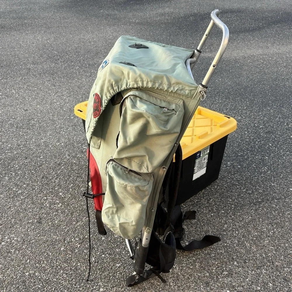 Vintage 70s KELTY Tioga External Frame Adjustable Backpack Hiking USA Made‎